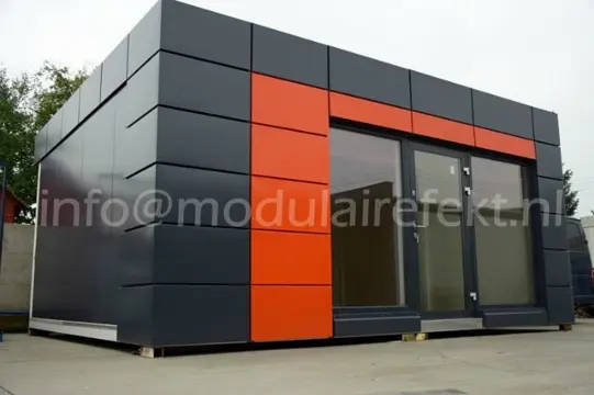 Kantoorunit, Container shop, Verkoopunit, Bureelcontainer