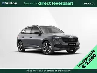 Škoda Kamiq 1.0 TSI Monte Carlo 18" lichtmetalen velgen / Travel assist / Navigatie pakket / Chargin