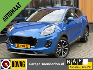 Ford Puma 1.0 EcoBoost Titanium Apple Carplay, Cruise, Stoel Stuurverw. Garantie