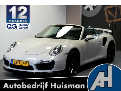 Porsche 911 Cabrio 3.8 Turbo 441kW/600pk PDK7 NL-AUTO!! AKRAPOVIC COMPLEET + SPORT CHRONO + PDLS PLU