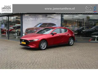 Mazda 3 HB 2.0 e-SkyActiv-G M Hybrid 122 Comfort met Bose , Leder, Bose, Adap.cruise,Navi, Apple Car