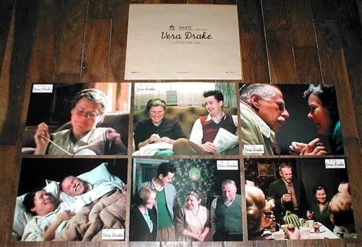 VERA DRAKE lobbycard set.