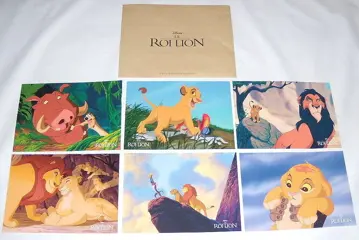 THE LION KING lobbycard set.