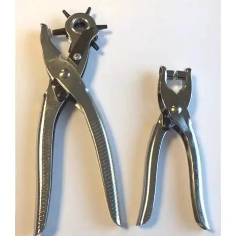 Leer Gaatjes Tang + Eyelet Tang Set - 12366-6601