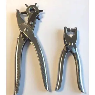 Leer Gaatjes Tang + Eyelet Tang Set - 12366-6601