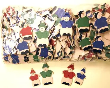 Sneeuwpoppen - Versieringen - 1,5mm dik - MDF-100