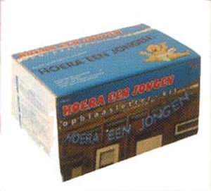 Opblaas letter " Hoera een jongen "