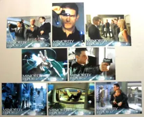MINORITY REPORT lobbycard set.