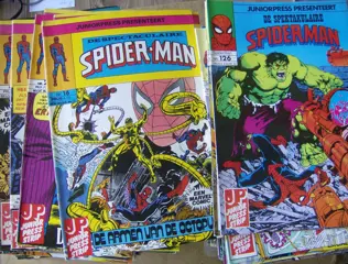 Spiderman comics 4 adv 3892