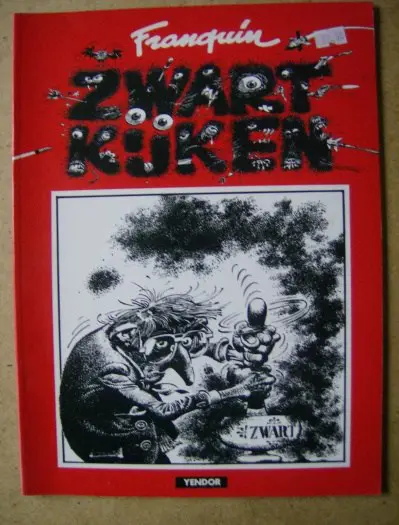 Franquin zwart kijken adv 3942