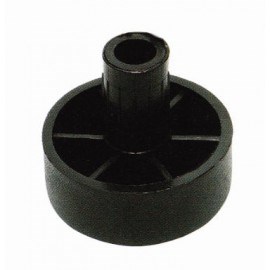 Kunststof meubelpoot zwart 20mm (4 stuks)