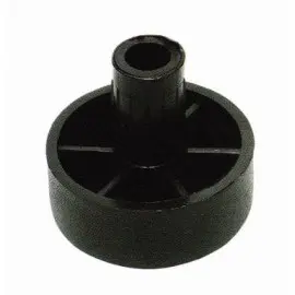 Kunststof meubelpoot zwart 20mm (4 stuks)