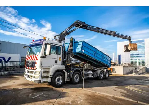 MAN TGS 35.400 BL - HIAB 144 E-2 DUO (bj 2011, automaat)