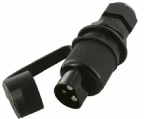Stekker 3 polig (cobo) m. trekontlasting