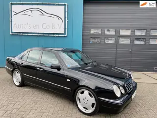 Mercedes-Benz E-klasse 50 AMG Leder Clima Uniek 22 jaar afgemeld 98.230 km origineel Verzamelobject