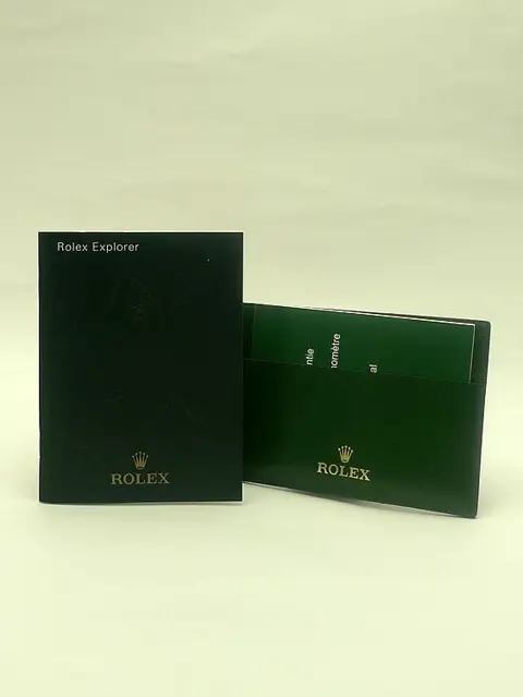 Rolex Explorer Manual Booklet Set 2011 German