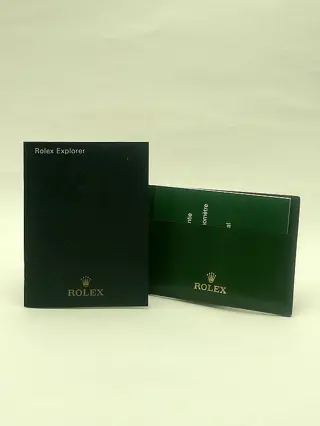 Rolex Explorer Manual Booklet Set 2011 German