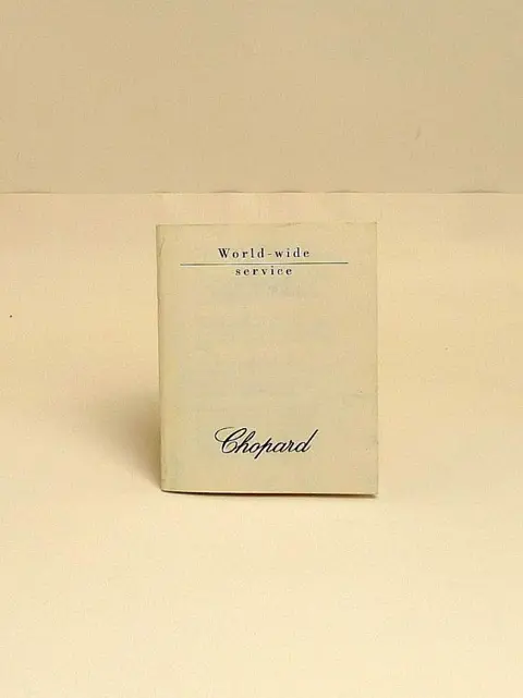 Chopard Booklet Service 2006