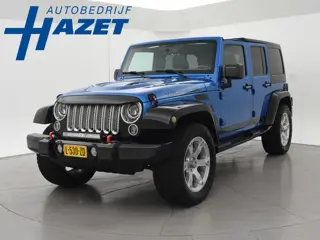 Jeep Wrangler Unlimited 3.6 AUT. SOFTTOP + HARDTOP | LEDER | APPLE CARPLAY | CAMERA | LED | 20 INCH 