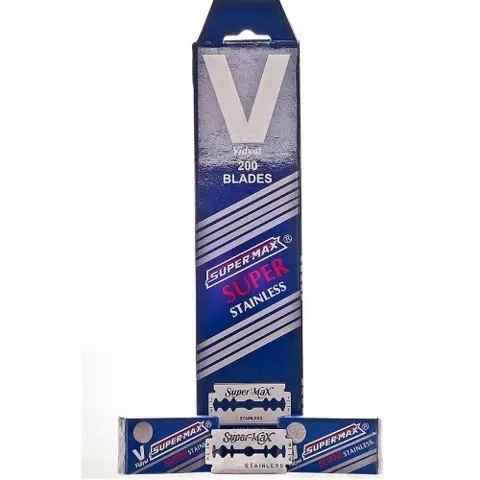 SuperMax Super Max Stainless Double Edge scheermesjes