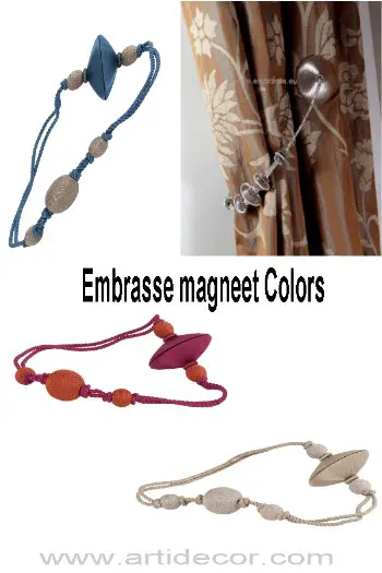 Embrasse magneet Colors (leverbaar in 12 kleuren)