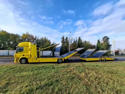 DAF CF 440 Tijhof 6 lader Autotransporter met aanhanger VDI 2700