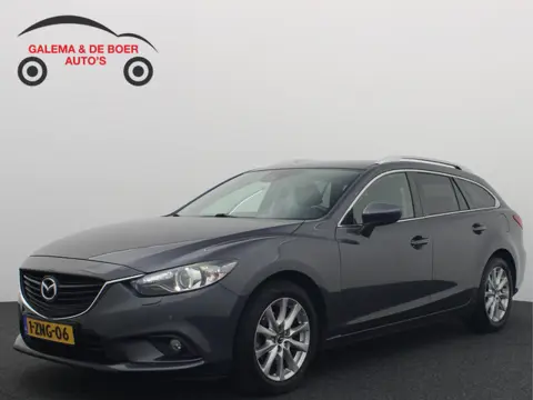 Mazda 6 Sportbreak 2.0 HP TS+ AUTOMAAT / XENON / STOELVERW / NAVI / CLIMA / PDC / BLUETOOTH / CRUISE