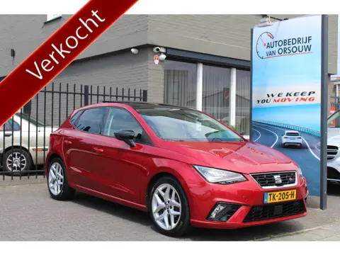 SEAT Ibiza 1.0 TSI FR Night Pakket Panoramadak Nieuw model Ambiance Led Navi Camera Beats sound ACC 