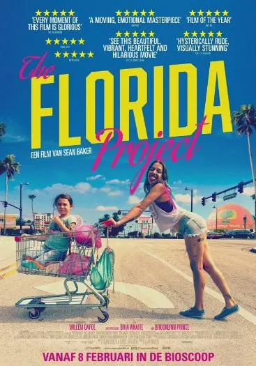 THE FLORIDA PROJECT filmposter.