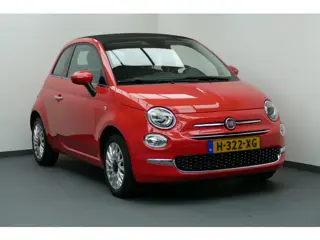 Fiat 500C 1.2 Clima, Cruise, Park Sensors, 15"LM Velgen All Season Banden