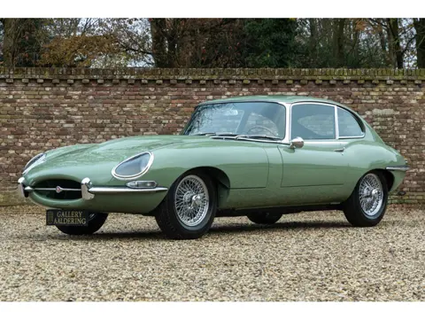 Jaguar E-Type 4.2 Litre Series 1 Coupe "Willow Green" Nut and bolt restored and rebuilt, Matching nu