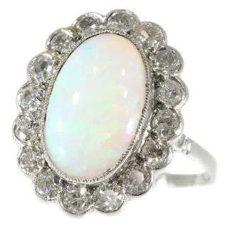 Classic Elegance: The Timeless Appeal of a Vintage 1950s Opal Ring