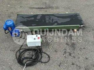 Demtec transportband 150 x 41 cm, met regelbare snelheid