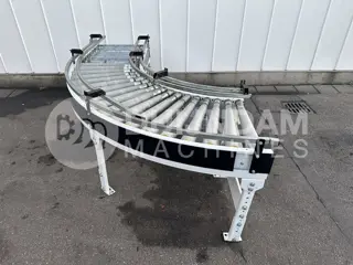 Sorma rollenbaan aangedreven gebogen 90°