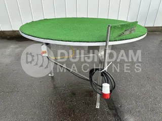 Draaitafel RVS 150 met kuntstof blad