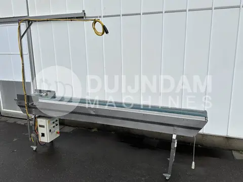 Transportband roestvrij staal 300 x 26 cm