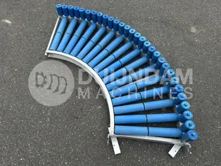 Rollenbaan bocht 90° 40 cm