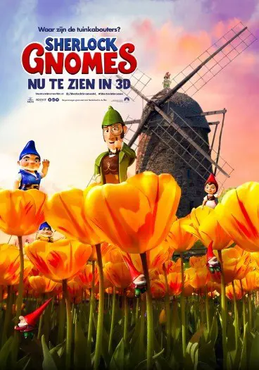 SHERLOCK GNOMES filmposter.
