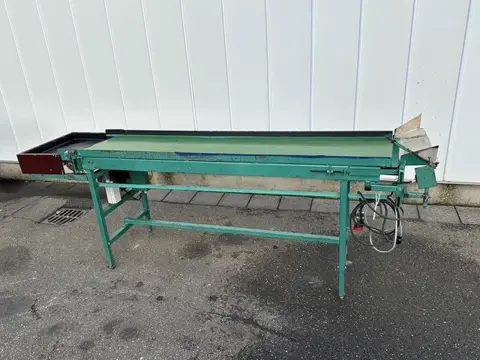 Schoemans transportband voor fruit 210 x 50 cm