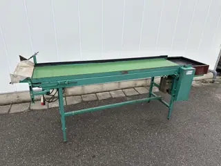Schoemans transportband voor fruit 210 x 50 cm