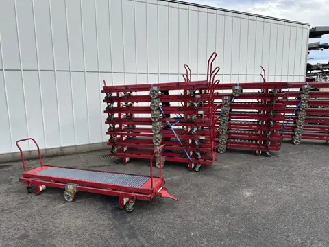 Taks oogstwagen met rollenbaan baanbreedte 55 cm