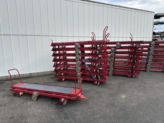 Taks oogstwagen met rollenbaan baanbreedte 55 cm