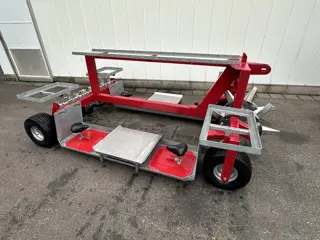 Chantrel plantmachine 2 rijig voor de aardbeienruggenteelt