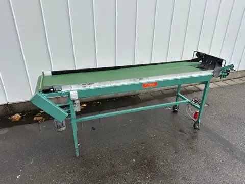 Schoemans transportband voor fruit 250 x 50 cm