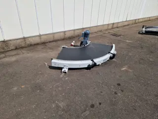 Overveld bochtband 90°, 50 cm breed