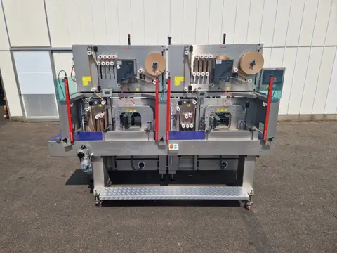 Bandall TRLS 24-25-77 banderolleermachine dubbel, volautomatisch