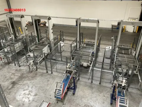 Sorma PAL 108D palletiseerder met kettingtransporteur