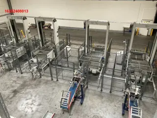 Sorma PAL 108D palletiseerder met kettingtransporteur