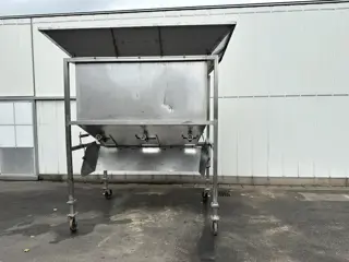 ACB doseerbunker roestvrij staal