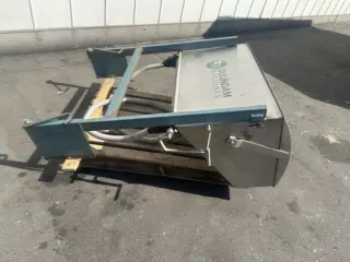 Perdu kunstmeststrooier doseerbak roestvrij staal met 2 uitgangen